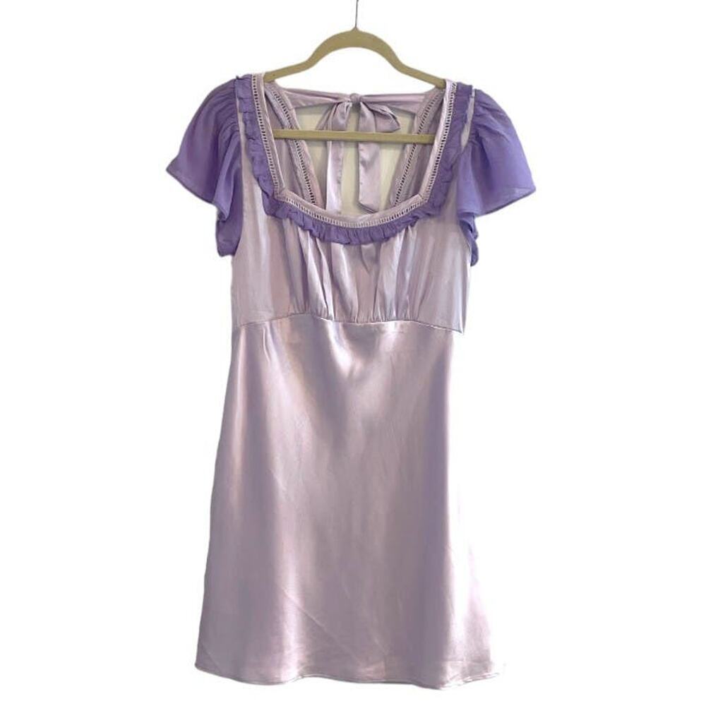 Free People Lavender Mini Dress - Picture 5 of 15